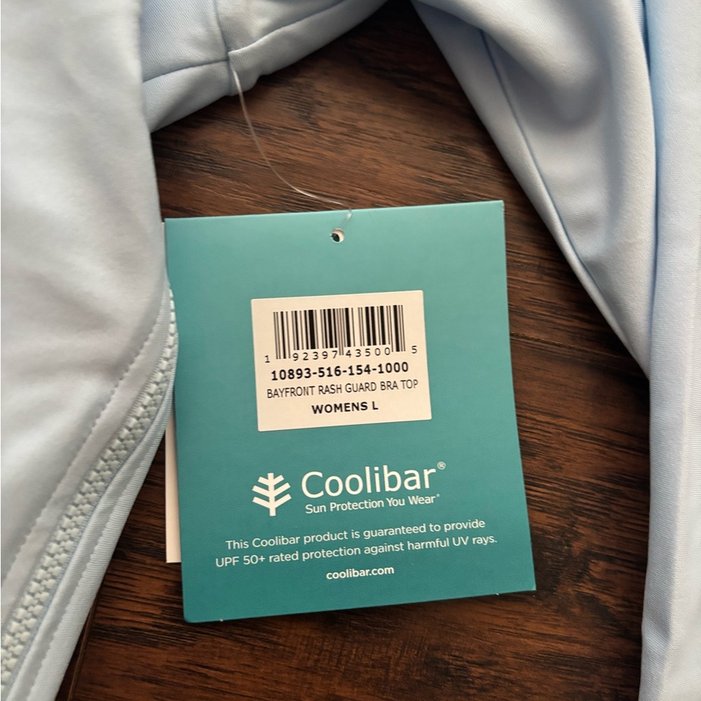 Coolibar Size Large Rash Guard - Picture 6 of 7